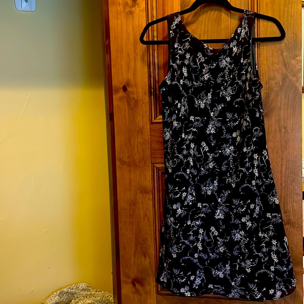 Allyn Paige dress with matching scarf